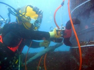 Non-Destructive Testing (NDT) Diver Training